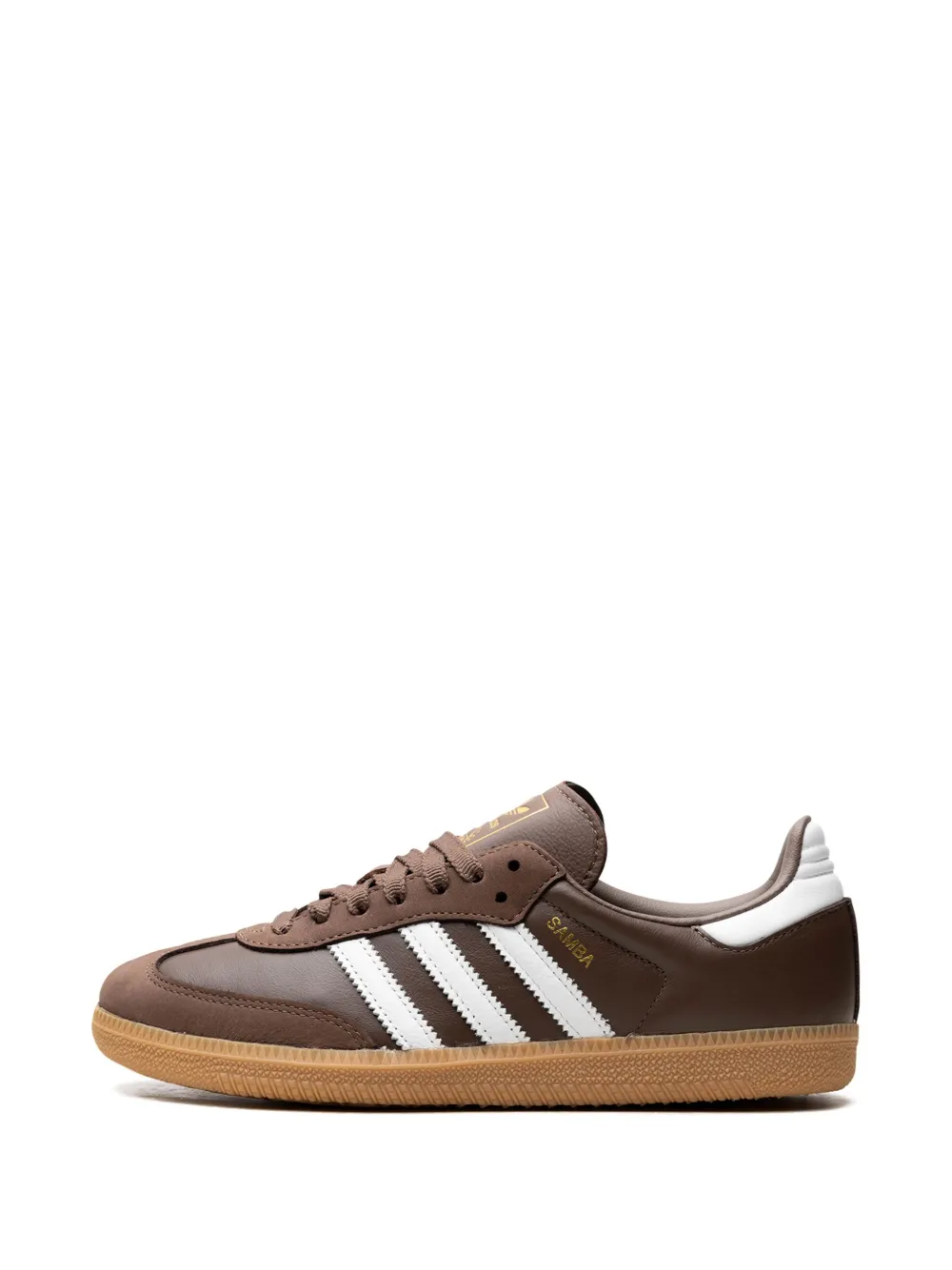 Adidas Samba marron/blanc