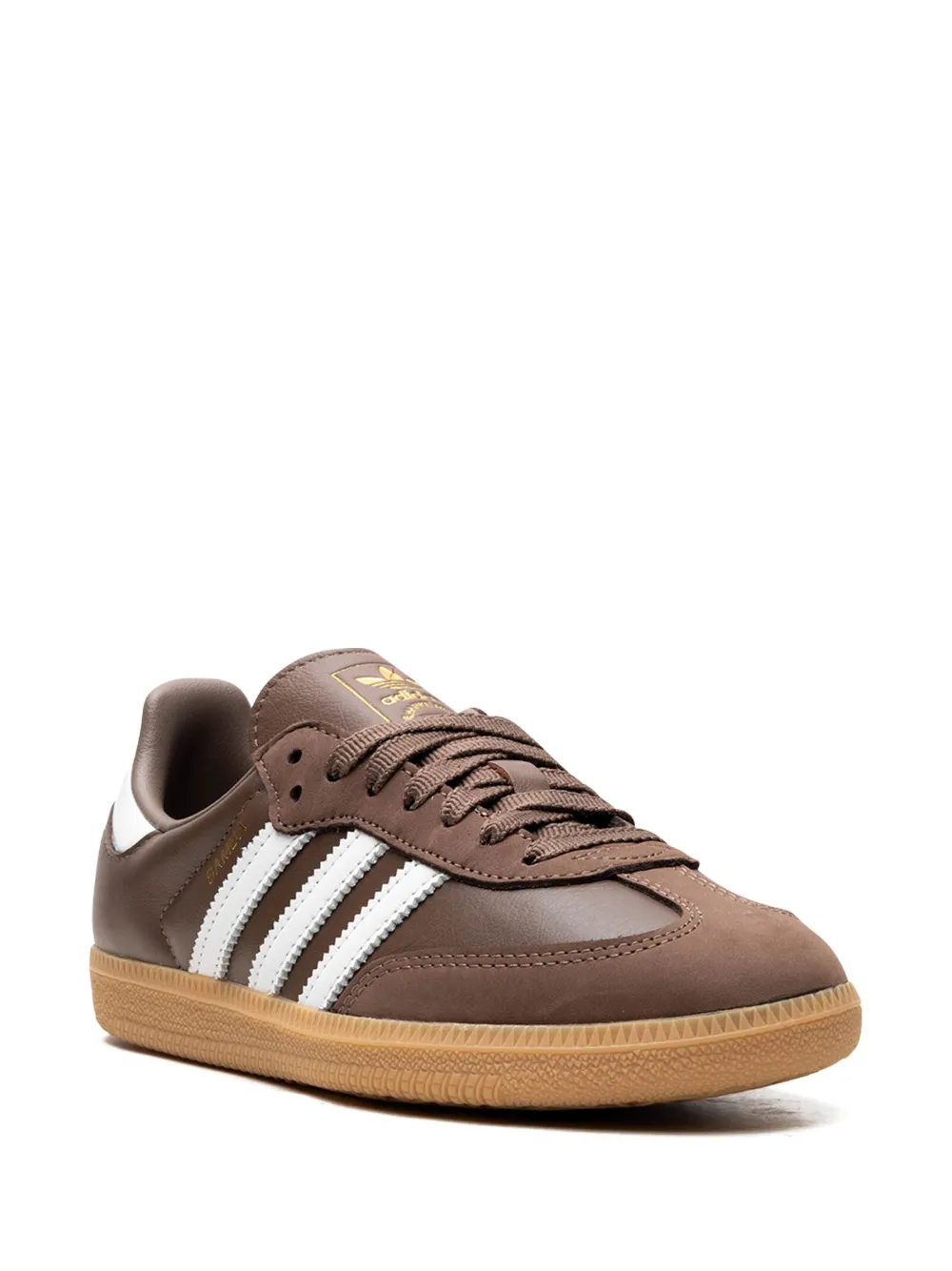 Adidas Samba marron/blanc