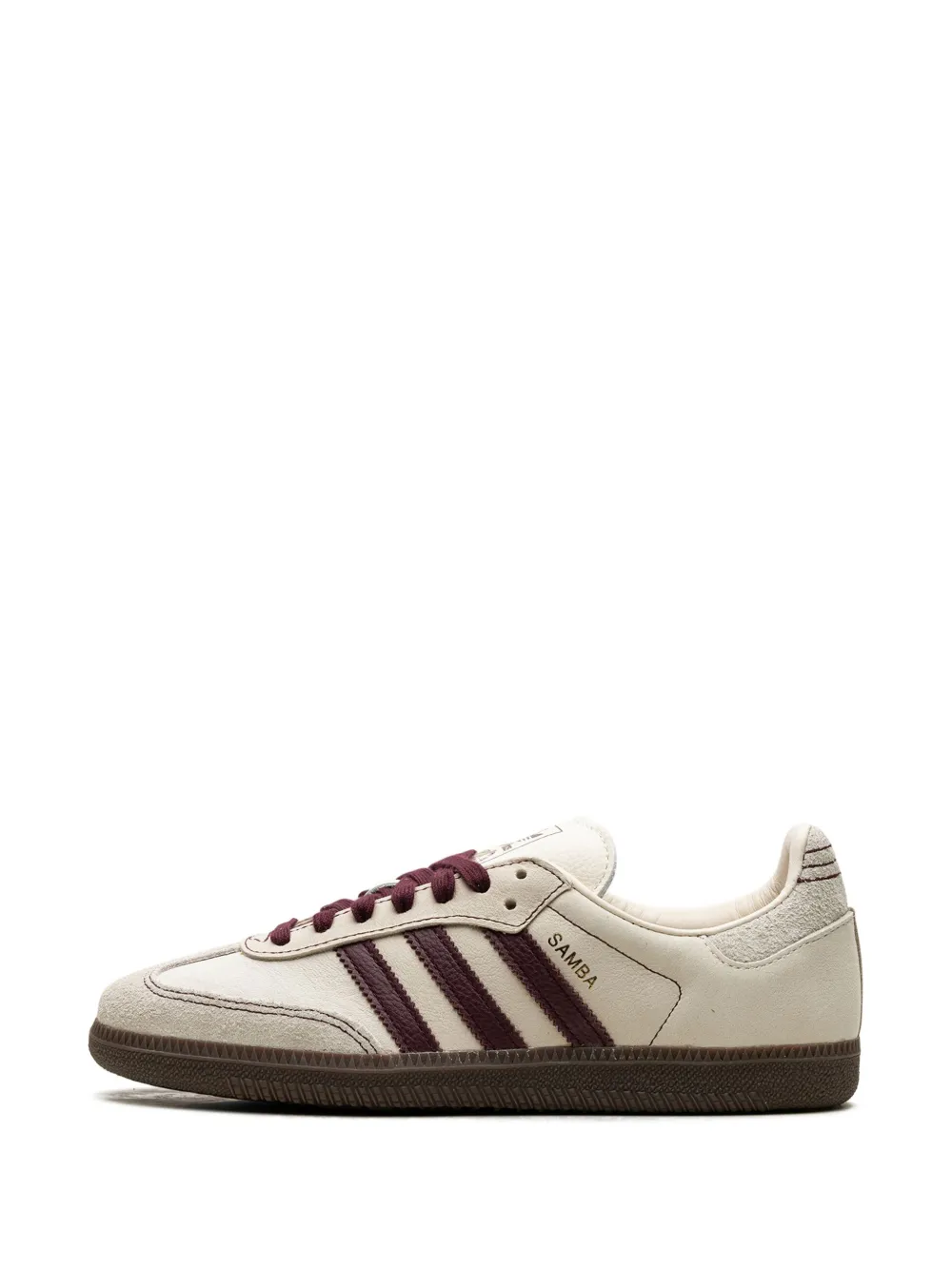 adidas  Samba OG 'Wonder White/maroon'